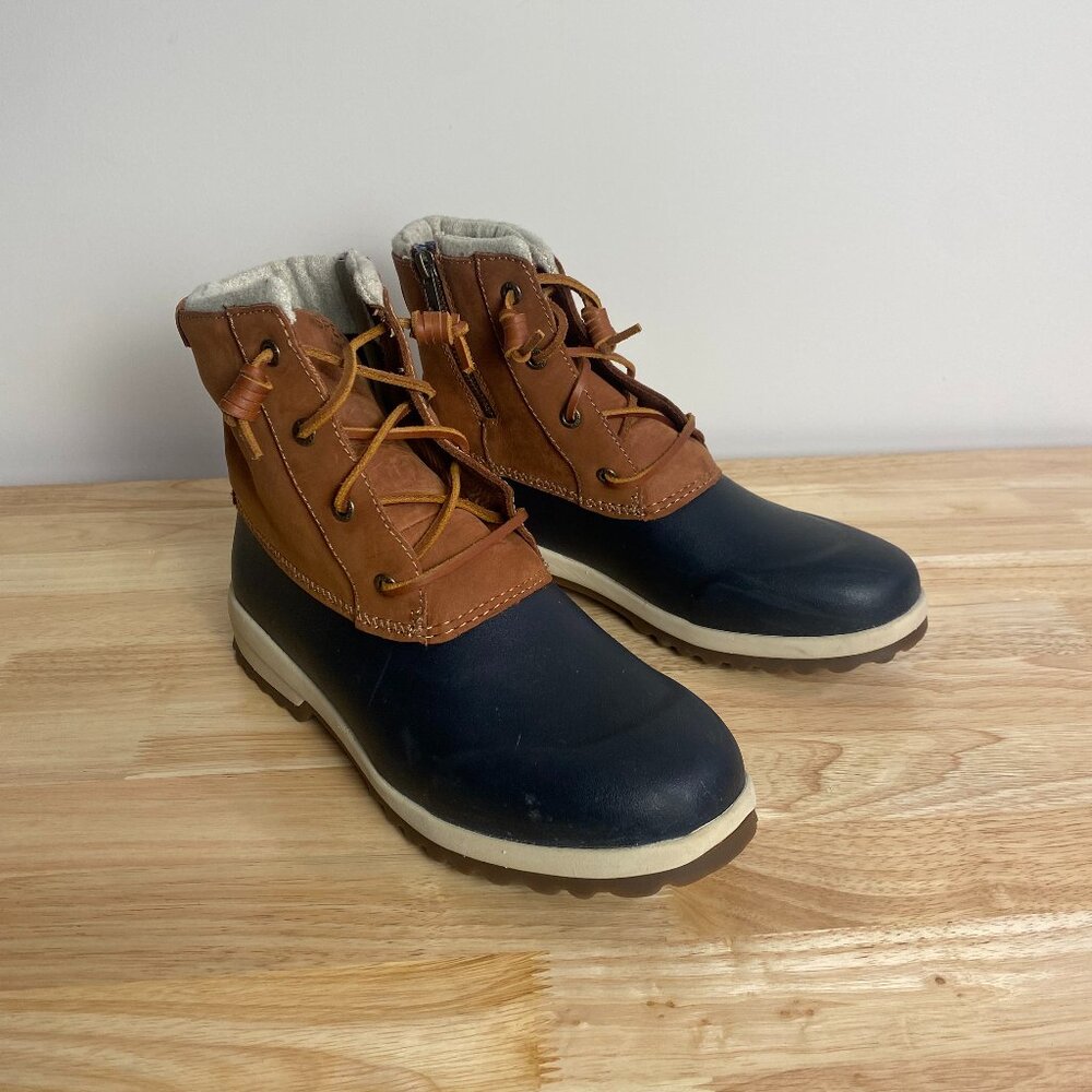 Sperry Women's Maritime Repel Snow Boot Tan/Black Size 8 STS82664